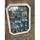 Whimsies in Wall Display Case