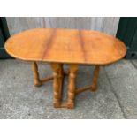 Pine Drop Flap Low Table