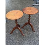 Pair of Tripod Tables