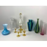 Glassware - Decanters, Vases etc