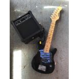 Child's Electric Guitar and Amp