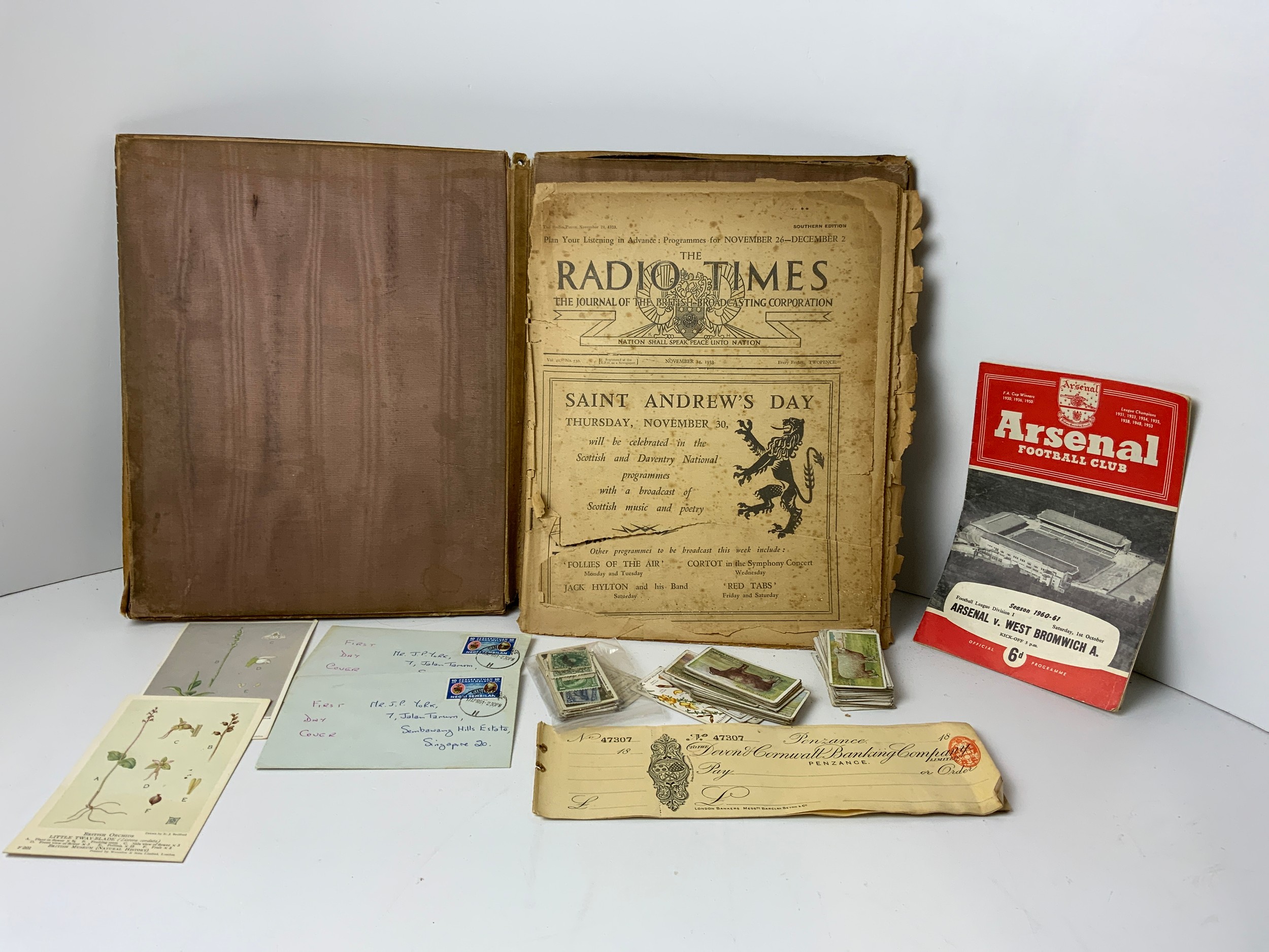 Ephemera to Include 1933 Radio Times