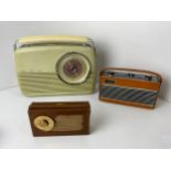 3x Transistor Radios - Bush TR82C, Roberts Rambler and Sobell