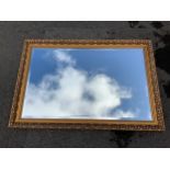 Gilt Framed Bevel Edge Mirror - 94cm x 64cm