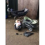 Silver Cross Dolls Prams and Car Seat etc