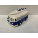 Ceramic VW Camper Van Money Box