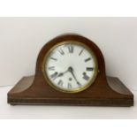 Wooden Mantel Clock with Key