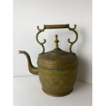 Large Brass Kettle