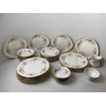 Large Quantity of Paragon Victorian Rose China - Dinner Plates, Side Plates, Sandwich/Cake Plates,