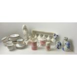 Heart Wall Shelf, Part Tea Set and Queens Love China etc