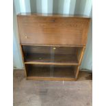 Glazed Bookcase Bureau