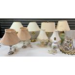Quantity of Table Lamps