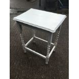 Painted Barely Twist Table