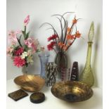 Decorative Glassware - Vases, Bowls and Coasters etc