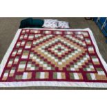Quilt/Throw - 200cm x 195cm and Cushions