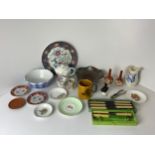 Collection of China - Penguin Pie Funnel and Nutcracker etc