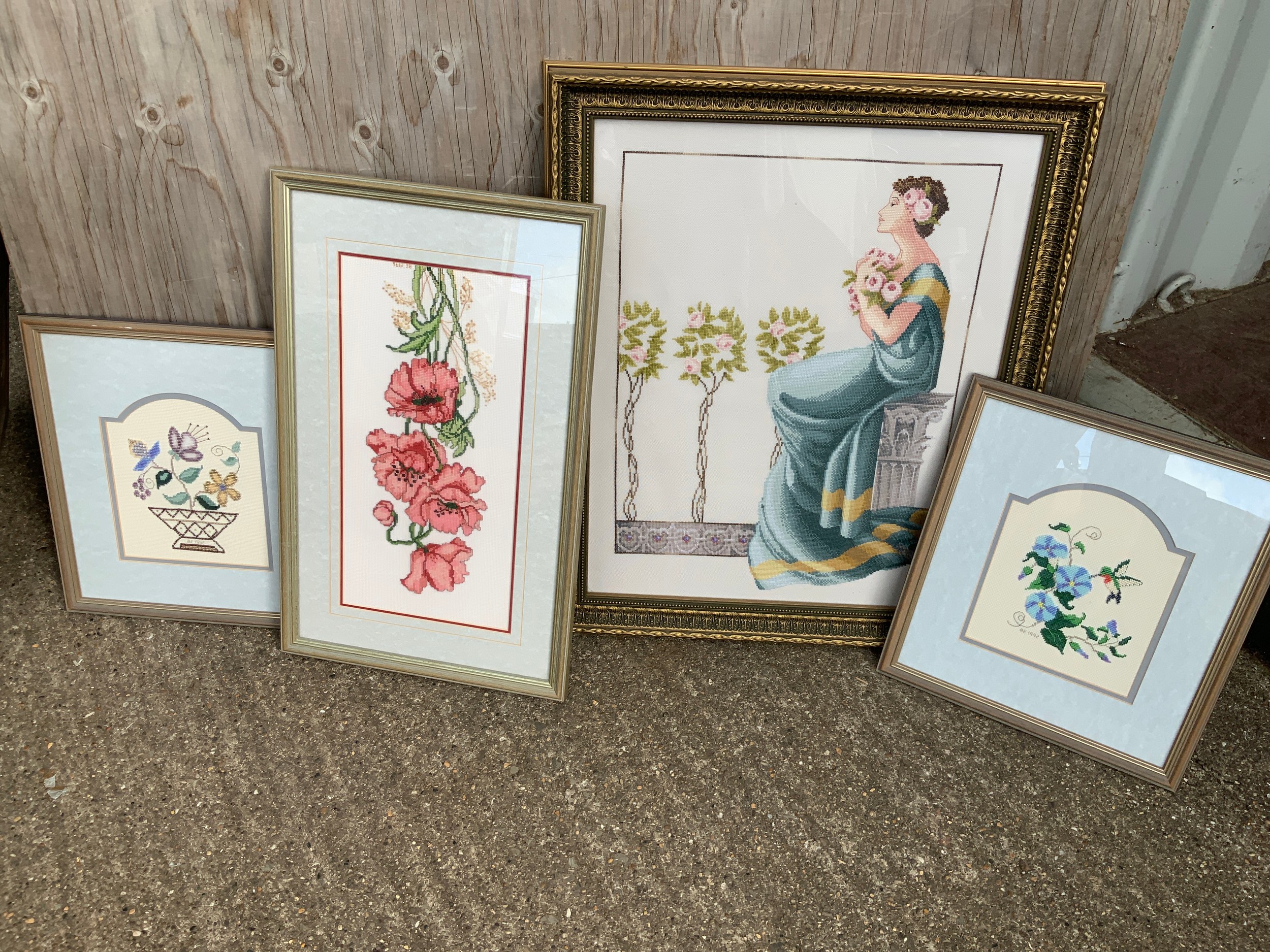 Framed Embroideries