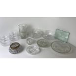 Quantity of Glassware, Vases and Cake Plate etc