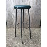 Metal MOD Stool from Chivenor Aircrew Crew Room