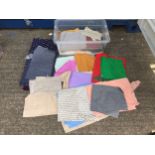 Large Quantity of Various Fabrics