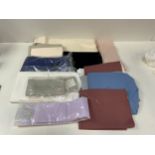 Quantity of Cross Stitch/Embroidery Fabric - Various Colours