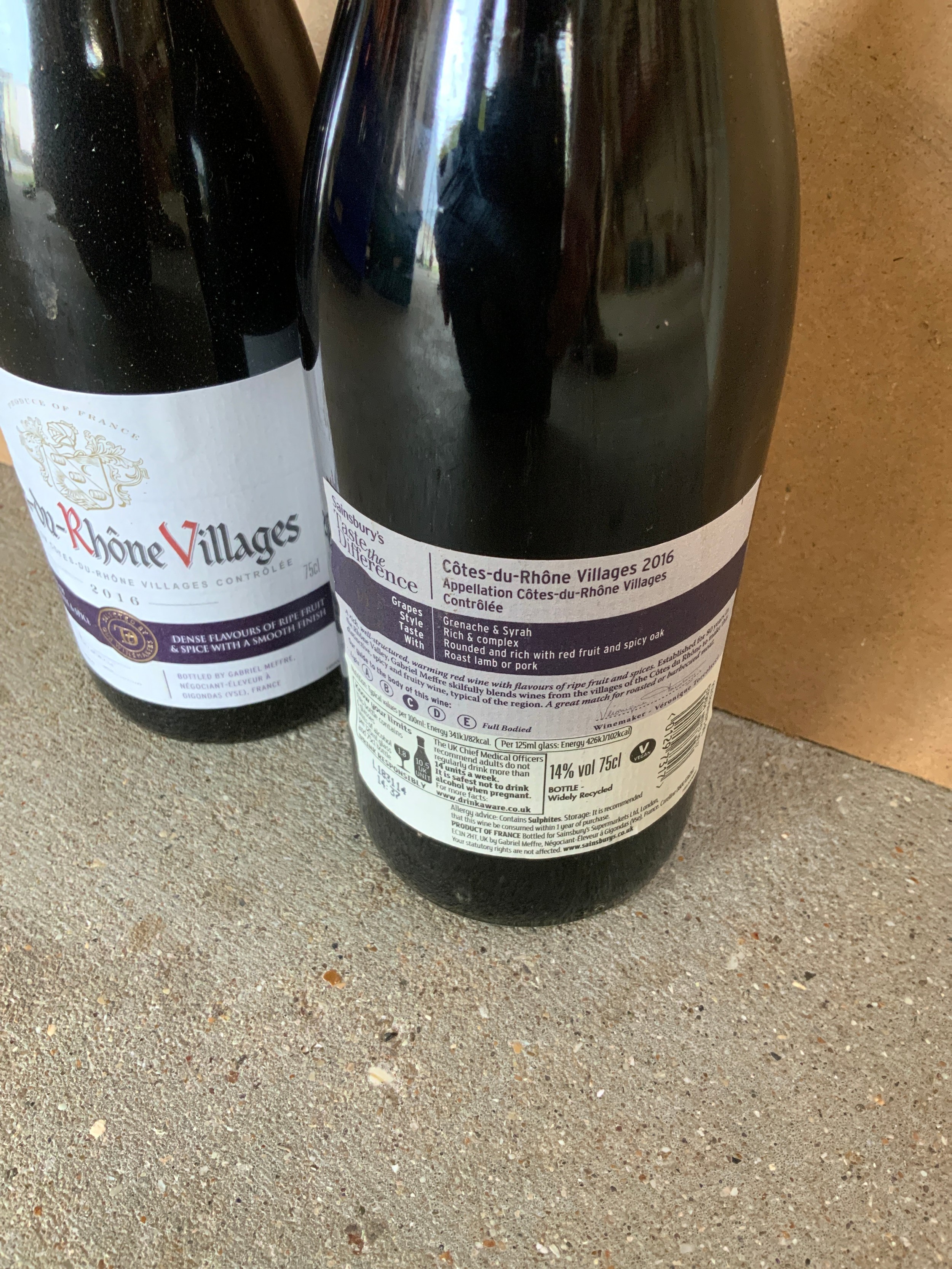 Wine - 2x Bottles of Cotes-du-Rhône - Image 2 of 2