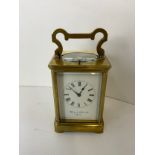 Waring & Gillow Ltd Brass Mantel Clock