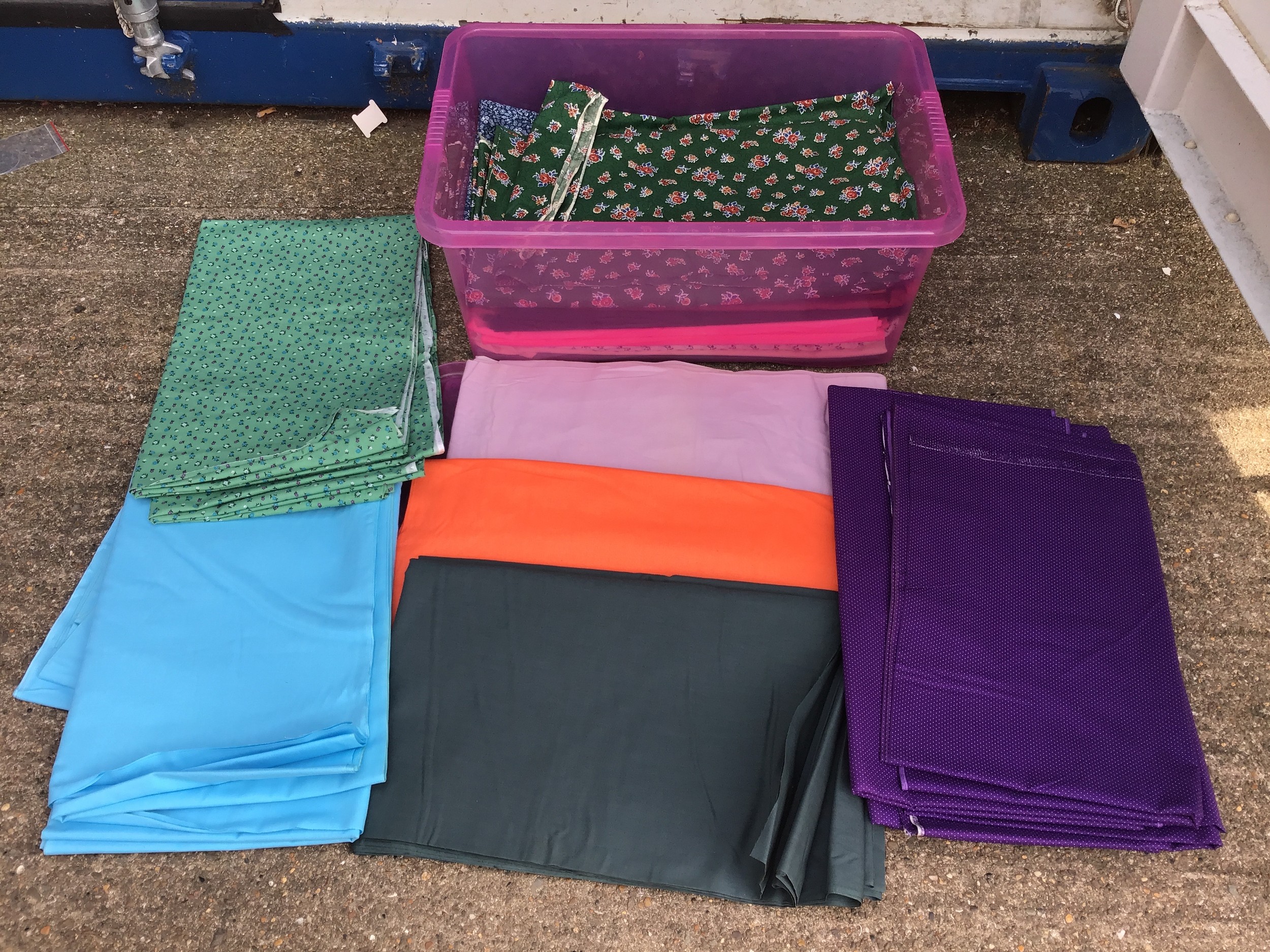 Large Quantity of Fabric