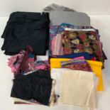 Quantity of Fabric Various Patterns and Sizes