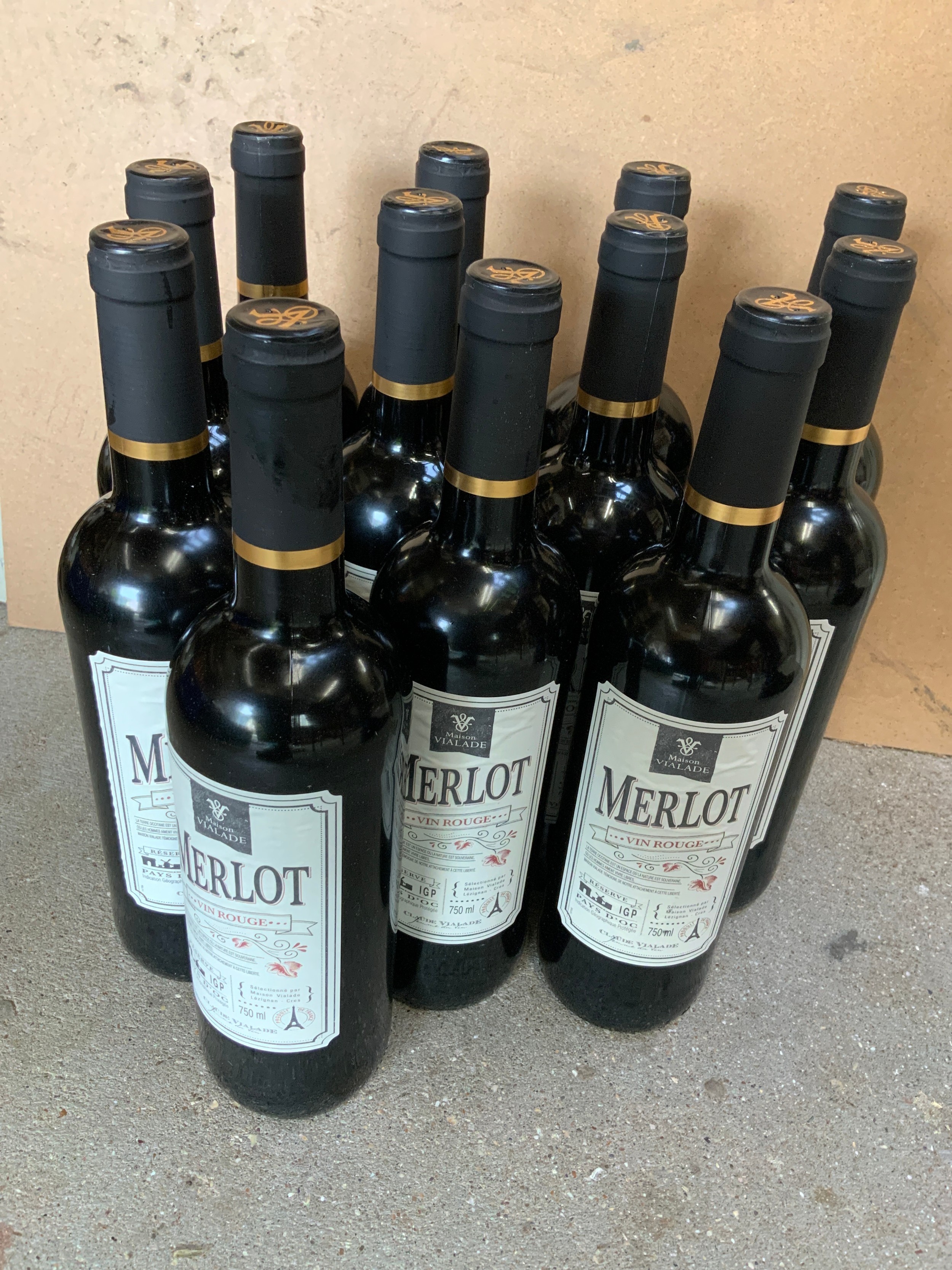 Wine - 12x Bottles of Merlot