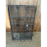 Folding Animal Crate