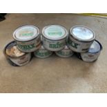 Part Tins of Briwax etc