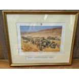 Framed Limited Edition Print - The Convoy by Peter Archer