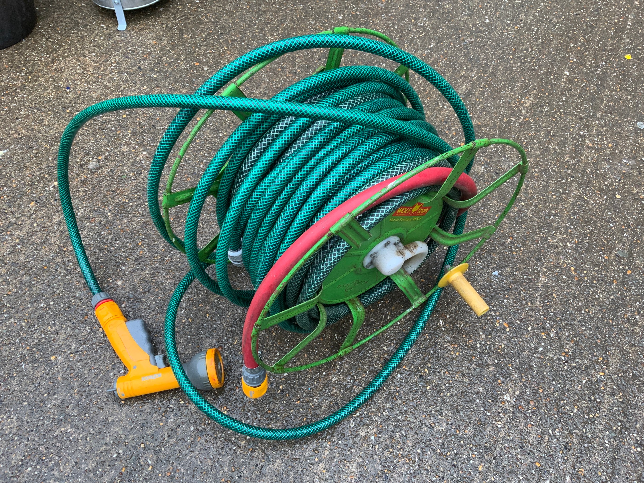 Wolf Hose on Reel