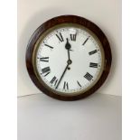 Smith Platform Movement Wall Clock - Dated 1940s - With Key - Working Order