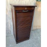 Tambour Front Music Cabinet - 52cm W x 45cm D x 114cm H