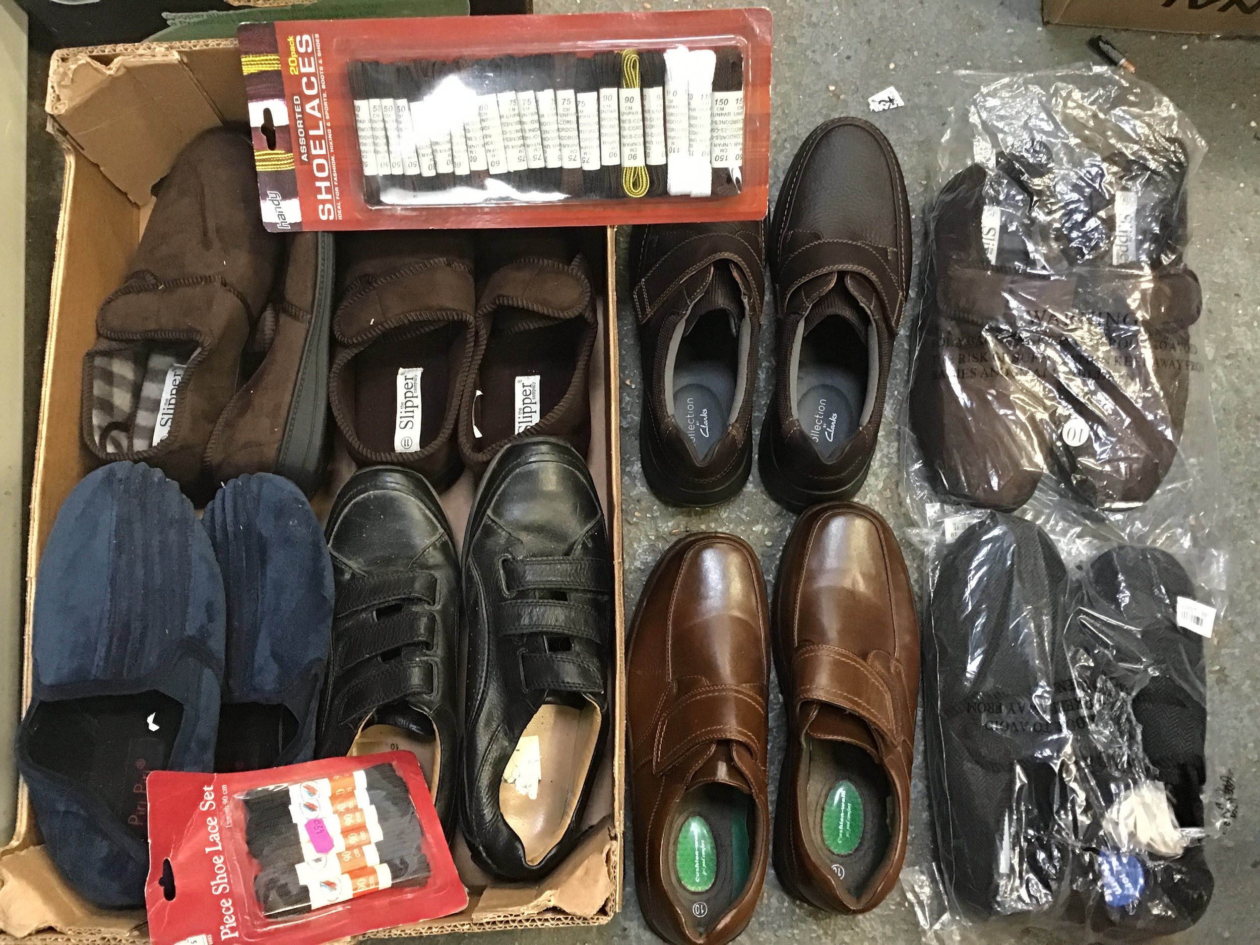 Men's Shoes and Slippers - Size 10