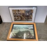 2x Framed Pictures