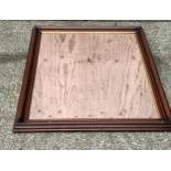 Wood Framed Tinted Mirror