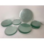 Quantity of Flat Clock Glass - 7 1/2 to 5"