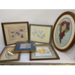 Cross Stitch and Embroidery Framed Pictures