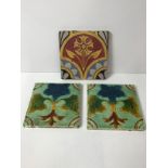 3x Victorian 6" Tiles - One Maw & Co