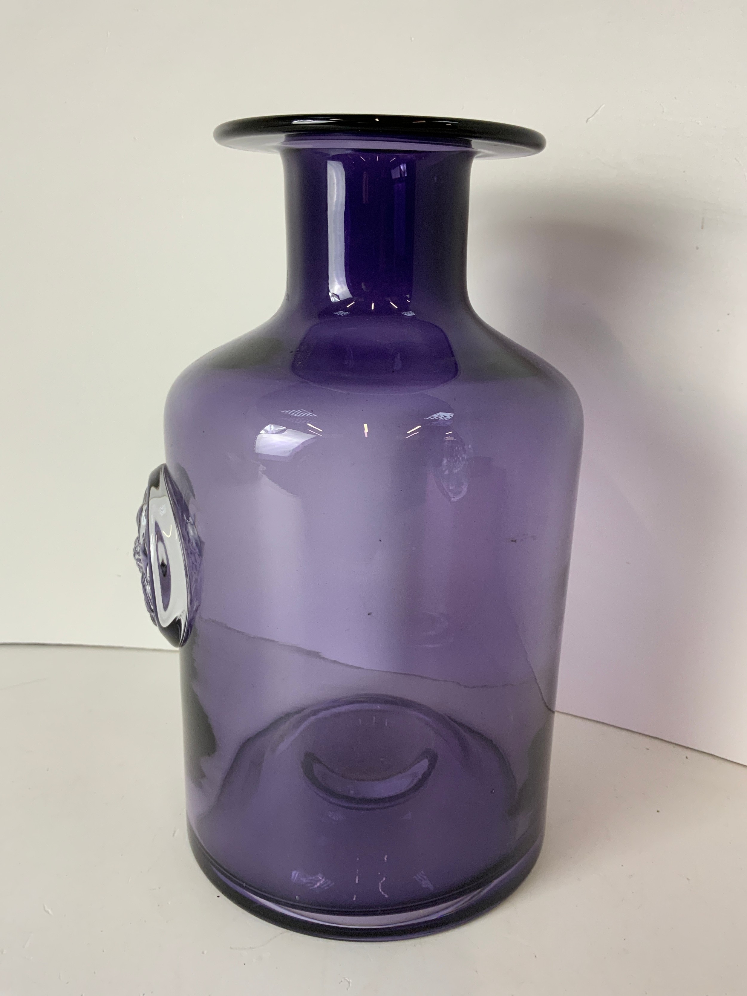 Amethyst Dartington Glass Vase (Frank Thrower) - Image 2 of 2