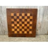 Inlaid Wooden Chess Board - 60cm