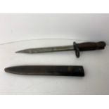 WWII No.5 Mark 1 Bayonet Used with the 303 Calibre Lee Enfield Rifle Mark WSC