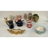 Collection of China - Masons Jug and Wedgwood Jug etc