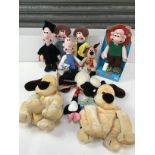 Wallace and Gromit Plush Figures, Remote Control Tidy and Hot Water Bottles etc