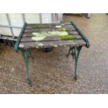 Metal Garden Table