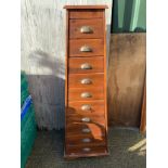 Chest of Ten Drawers - 150cm