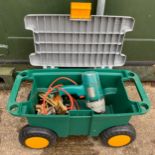 Tool Box on Wheels and Contents